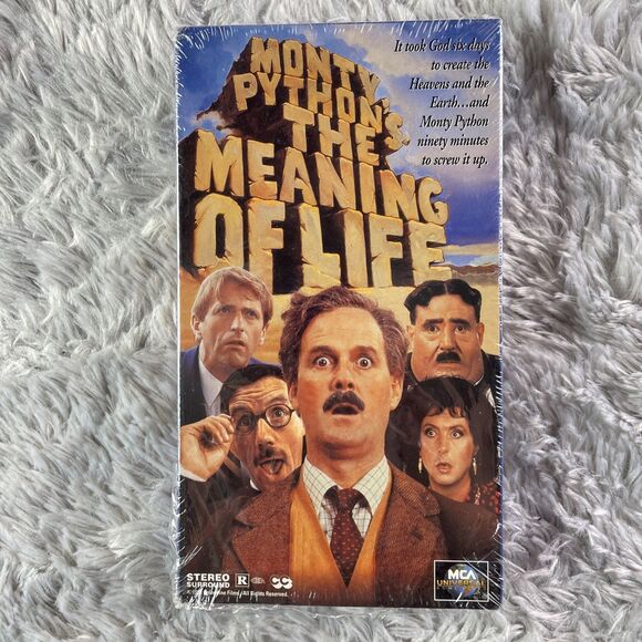Monty Python's The Meaning of Life (VHS, 1983) Comedy - Picture 2 of 10